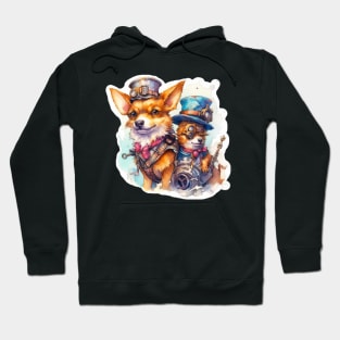 Mechanical Mutts: Steampunk Canine Capers Hoodie